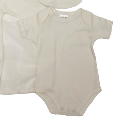 5 Piece Plain Layette Set