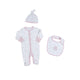 Baby Gift Set - Elephant Layette Clothing Set, Girls - Pink