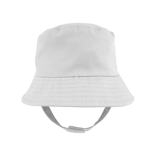 Cotton Bucket Hat with Chin Straps