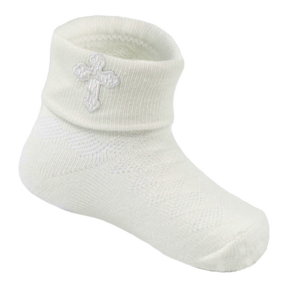Baby Christening Socks - 0 to 12 Months
