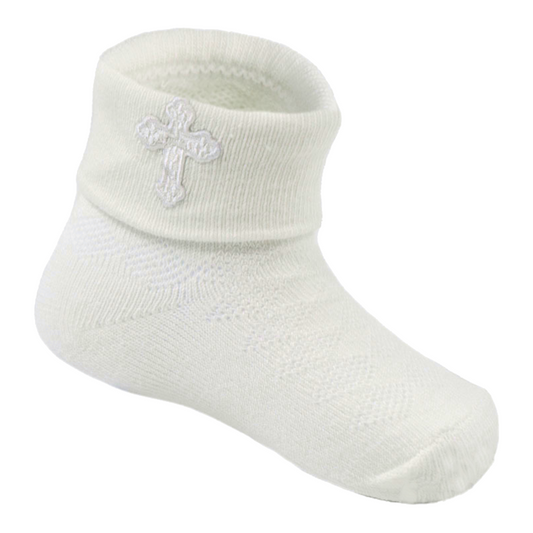 Baby Christening Socks - 0 to 12 Months