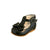Baby Girls Leather Shoes - Hard-soled, Black, Sally - Sevva