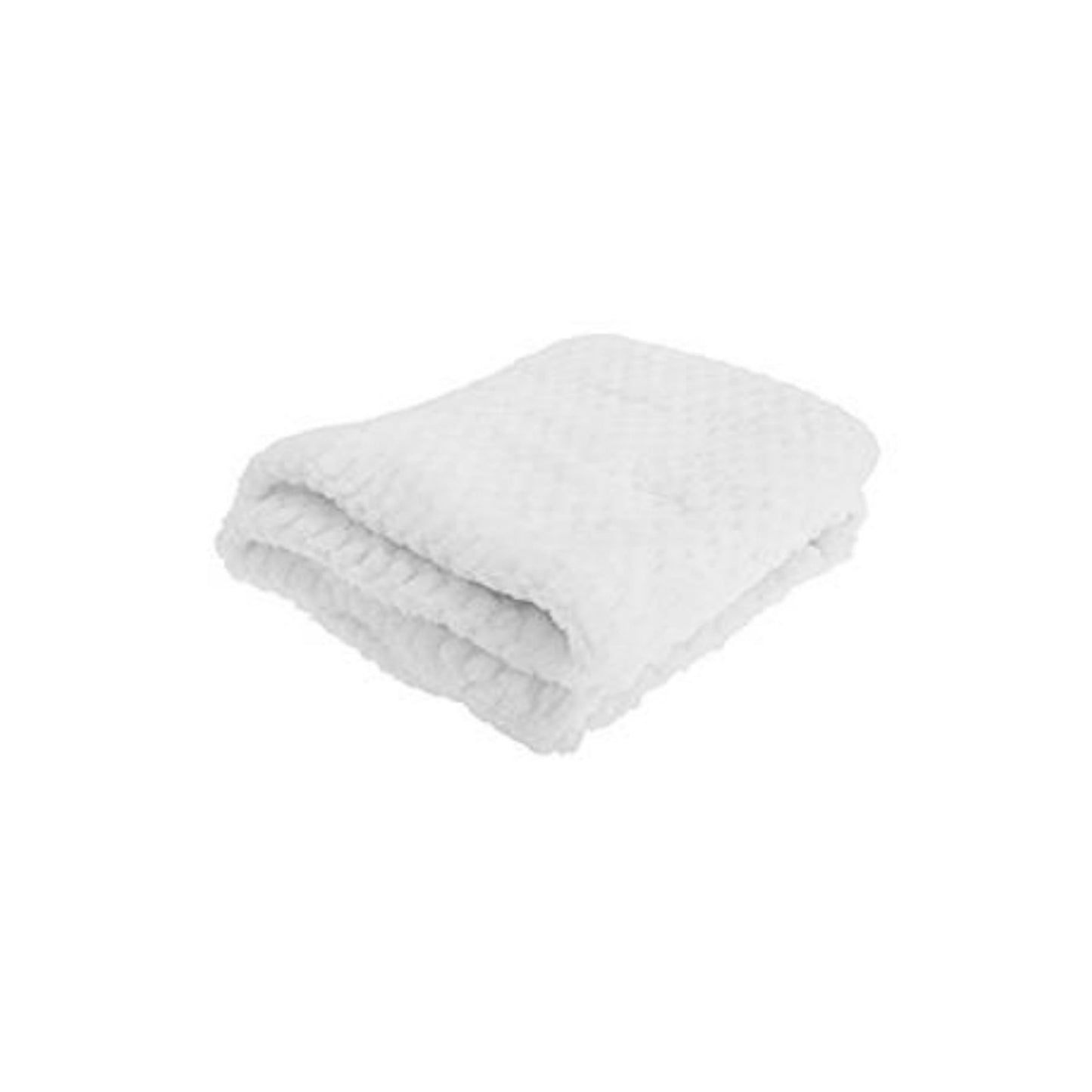 Baby Wrap, Fleece Swaddle Blanket - Boys & Girls, White