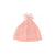 Baby Girls Knitted Beanie - Pink, Waffle Knit - Pesci Baby