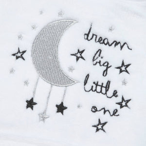 Baby Dream Big Little One Dressing Gown - Embroidery, White