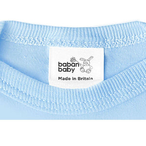 Premature Tiny Baby Bodysuits, Baby Boys Cotton Vests, 3 Pack - Blue