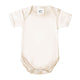 Premature Tiny Baby Bodysuits, Boys & Girls Baby Vests, 3 Pack - Cream