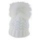 Baby Boys & Girls Pom Pom Hat, Cable Knit - White, 0-6 Months