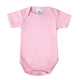 Baban Baby Bodysuits - 5 Pack - 100% Cotton, Made In Britain - Pink