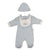 Tiny Baby 3 Piece Set - Blue 5-8 lb
