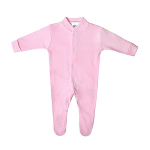 Baby Boys Set, Sleepsuit, Bodysuit, Hat, Made in UK, Pure Cotton, Pink