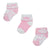 Baby Girls Socks - Flower Pattern, Pink, 0-12 Months
