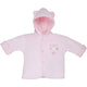 Premature Baby Girls Velour Jacket - Pink